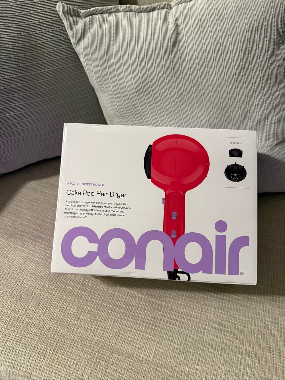 Conair Cake Pop Hair Dryer - Red